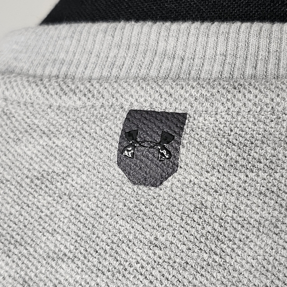 Under Armour Women's Slip on Dress Size S Heather Gray Unstoppable Knit Stretch - Picture 10 of 11